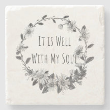 Es ist gut mit meiner Seele Keepsake Stone Unterse