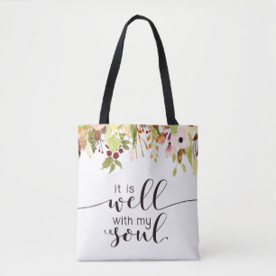 Es ist gut mit meiner Soul-BlumenTaschen-Tasche Tasche