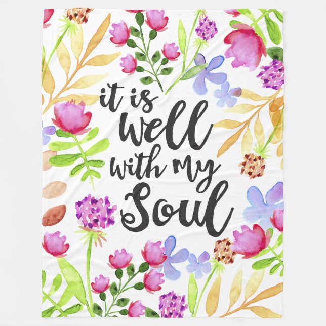 Es ist gut mit meiner Soul Decke (Vorderseite)