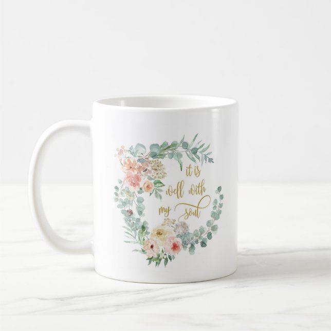Es ist gut mit meiner Soul-Kaffee-Tasse Kaffeetasse (Links)
