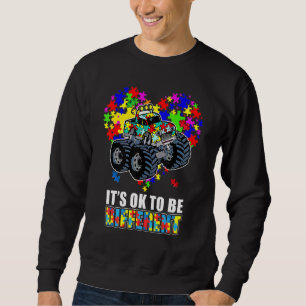 Es ist gut, vor Autismus Herzform zu tauchen Sweatshirt