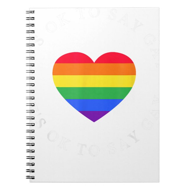 Es ist gut, zu sagen, Gay Florida LGBTQ Pride Mona Notizblock (Vorderseite)