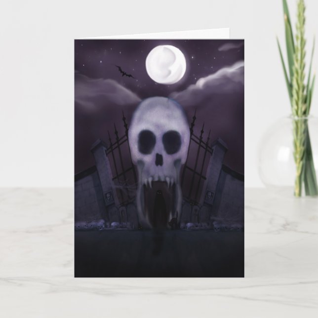 Es ist Halloween - Halloween Card Karte (Vorderseite)