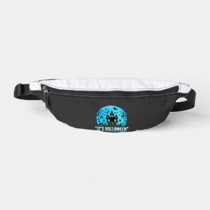 Es ist Halloween Spukhaus Fledermaus Design Bauchtasche