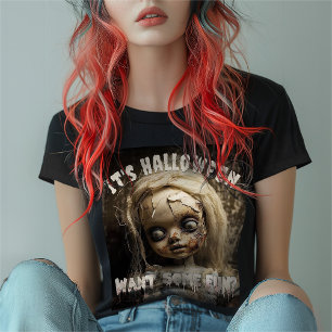 Es ist Halloween Will Spaß Spuk Puppe T-Shirt