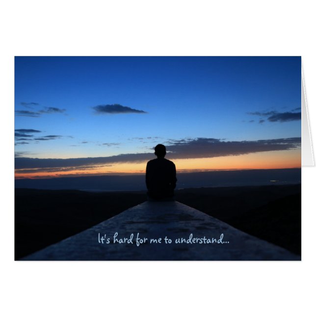 "Es ist hart, Verhältnis-Auseinanderbrechen zu (Vorderseite (Horizontal))