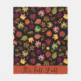 Es ist Herbst-Herbst-Herbst-Leaves-Erntedank-Muste Fleecedecke