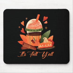 Es ist Herbst, ihr Herbstliebhaber, gemütliche Sti Mousepad