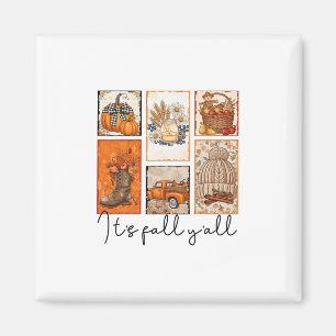 Es ist Herbst, Leute, Herbst-Pumpkin-Saison Hallow Magnet