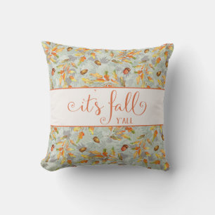 es ist Herbst Leute Herbst-Typografie Kissen