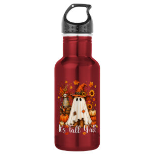 Es ist Herbst, Leute, Kürbis lustiger Boo Edelstahlflasche