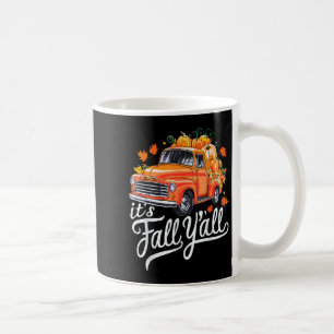 Es ist Herbst, Leute Kürbiswagen Herbstbaum Hallo Kaffeetasse