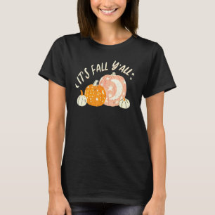 Es ist Herbst, Leute Leopard Kürbis Frohes Ernteda T-Shirt