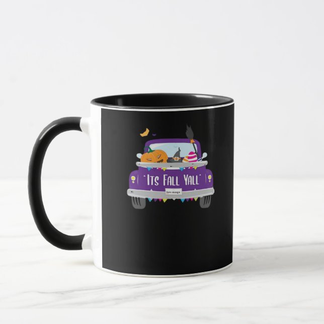 Es ist Herbst Y’all Cool einzigartig Tasse (Links)