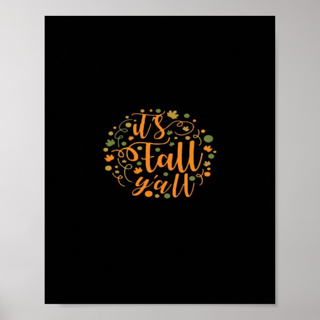 Es ist Herbst Y’all Essential Creative Lässig Poster (Vorne)