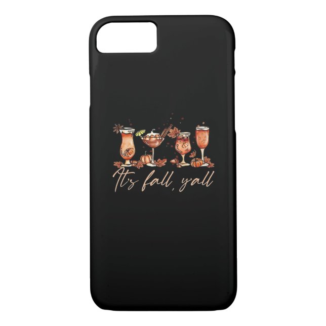 Es ist Herbst Y’all Funny Pumpkin Spice Fall Cockt Case-Mate iPhone Hülle (Rückseite)
