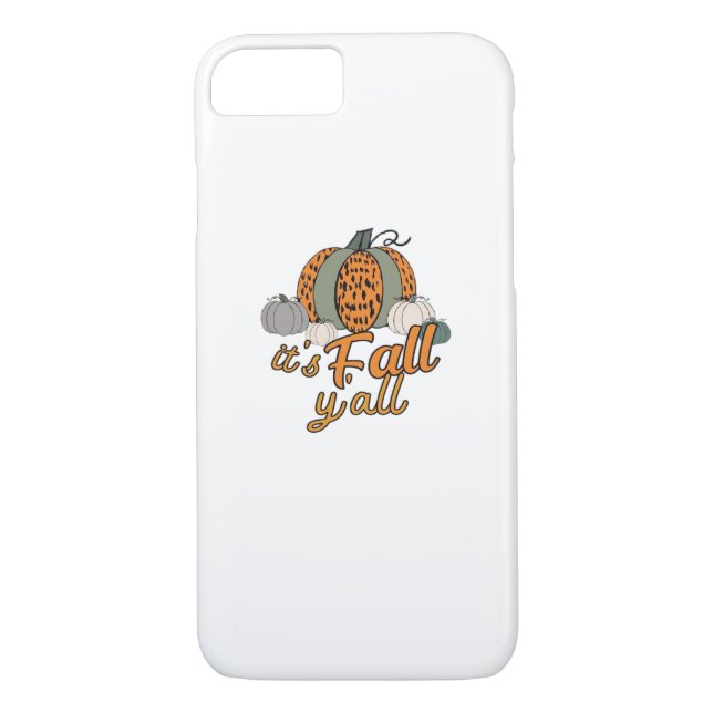 Es ist Herbst Y’all, Funny Pumpkins Leopard Muster Case-Mate iPhone Hülle (Rückseite)