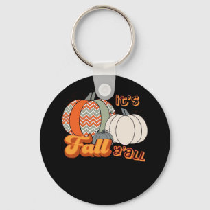 Es ist Herbst Y’all, Funny Pumpkins Zickzack Muste Schlüsselanhänger