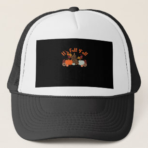 Es ist Herbst Y’all Hallo Fall glücklicher Herbst Truckerkappe