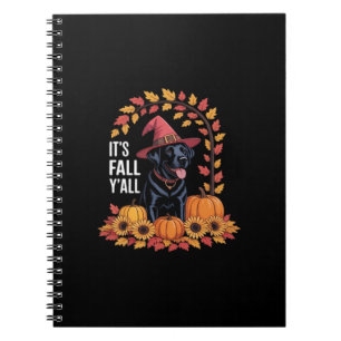 Es ist Herbst Y’all Halloween Erntedank Funny Zita Notizblock