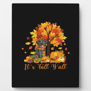 Es ist Herbst Y’all Halloween Erntedank Retro Grap Fotoplatte