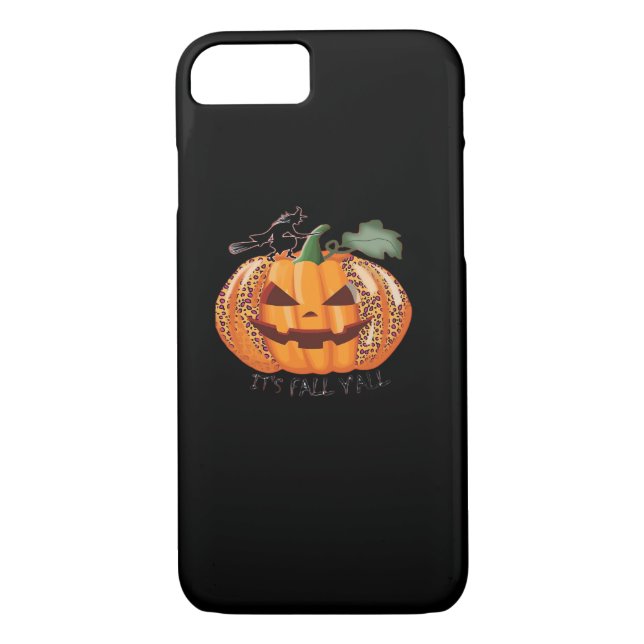 Es ist Herbst Y’all Leopard Pumpkin Happy Hallowee Case-Mate iPhone Hülle (Rückseite)