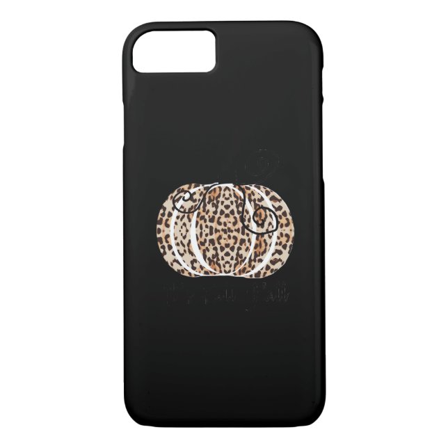Es ist Herbst Y’all Niedlich Leopard Print Pumpkin Case-Mate iPhone Hülle (Rückseite)