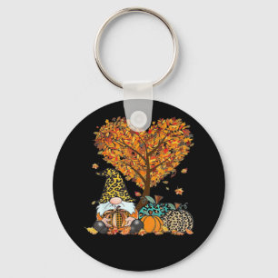 Es ist Herbst Y’all Niedlichen Gnomes Pumpkin Herb Schlüsselanhänger