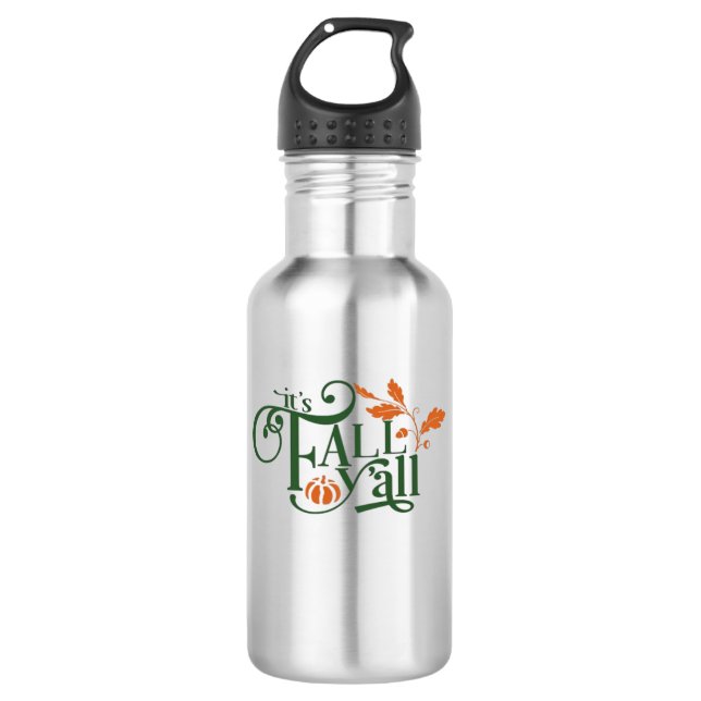 Es ist Herbst Y'all Creative Lässig Edelstahlflasche (Vorderseite)