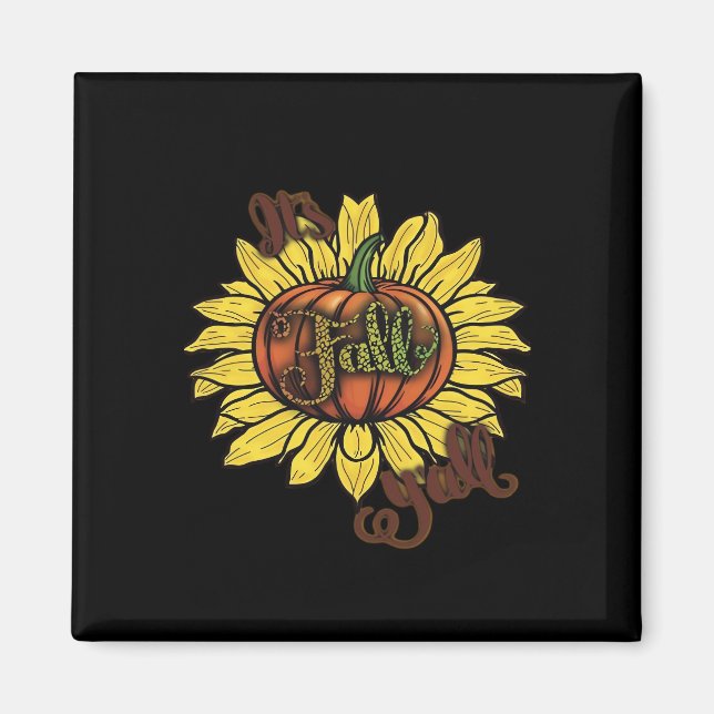 Es ist Herbst Y'all Creative Lässig Magnet (Vorne)