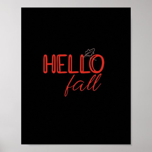 Es ist Herbst Y'all Herbst Verlass Design Niedlich Poster (Vorne)