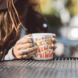 Es ist Herbst Y'all Pumpkin und Herbstlaub Herbst Kaffeetasse