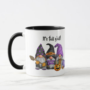 Es ist Herbst Y'Alle Herbstgnomen Wasserfarbe Tasse