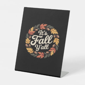 Es ist Herbst Y's Halloween Bats Pumpkin Fall Hall Sockelschild