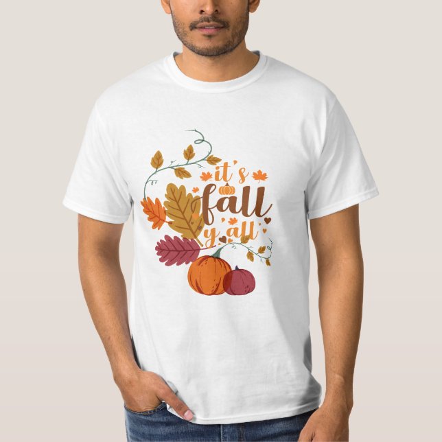 Es ist Herbstdesign T-Shirt (Vorderseite)