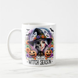 Es ist Hexensaison Halloween-Tasse Kaffeetasse