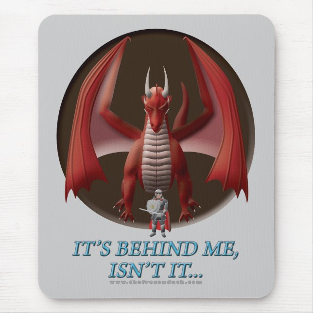 Es ist hinter mir mousepad (Vorne)