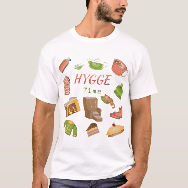 Es ist Hygge Time! T-Shirt (Vorderseite)