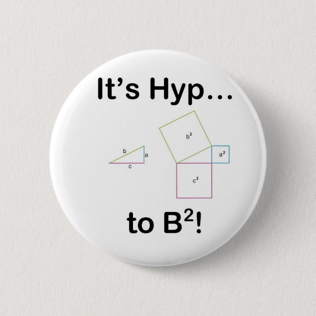 Es ist Hyp.. zu B²! Button (Vorderseite)