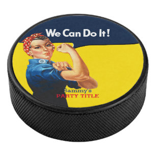 Es ist Ihr benutzerdefiniertes Rosie-Party, das di Eishockey Puck