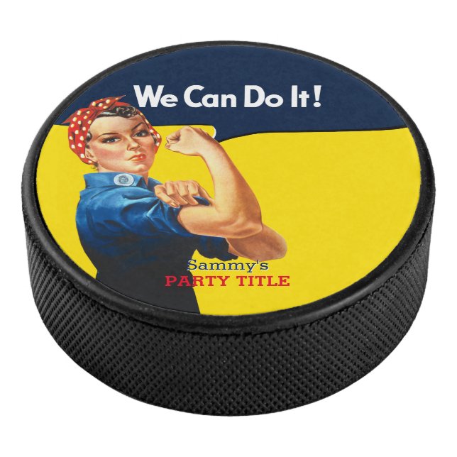 Es ist Ihr benutzerdefiniertes Rosie-Party, das di Eishockey Puck (3/4)