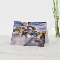 Es ist Ihr Geburtstag, Dampf-Zug-Karte