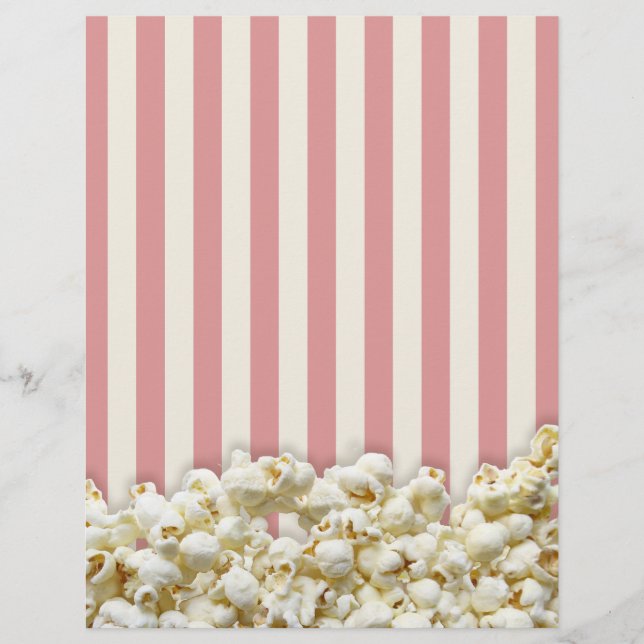 Es ist Ihr Party Stationary Popcorn Stil Flyer (Vorne)
