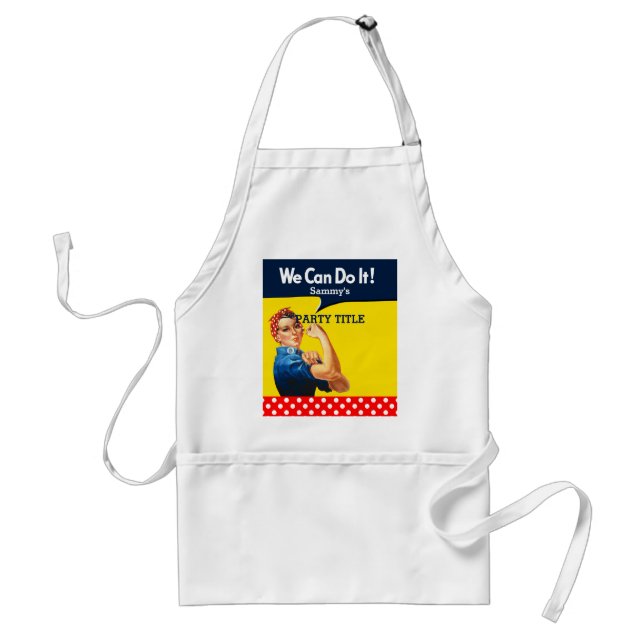 Es ist Ihr Rosie Party Gear Personalisieren Sie es Schürze (Vorne)