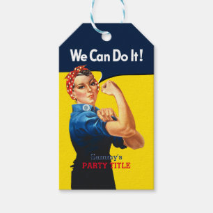 Es ist Ihre Gewohnheit Rosie, den Party dieses Geschenkanhänger