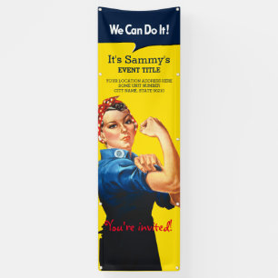 Es ist Ihre Personalisierte Rosie Celebration Vert Banner