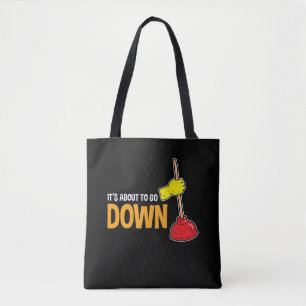 Es ist im Begriff, Shirt-Klempner Pipefitter Tasche
