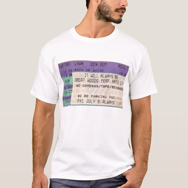 "Es ist immer großes Holz " T-Shirt (Vorderseite)