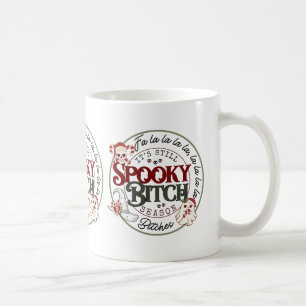Es ist immer noch unheimlich Weihnachts-Tasse in d Kaffeetasse