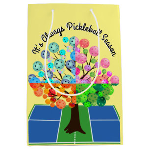 Es ist immer Pickleball Saison - Vier Jahreszeiten Mittlere Geschenktüte